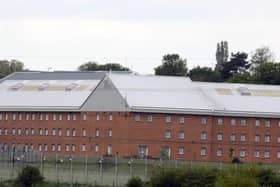 Wellingborough Prison before it was demolished