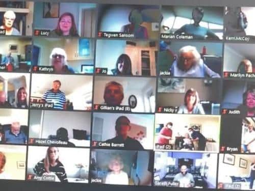 Dementia Sings Out Zoom choir
