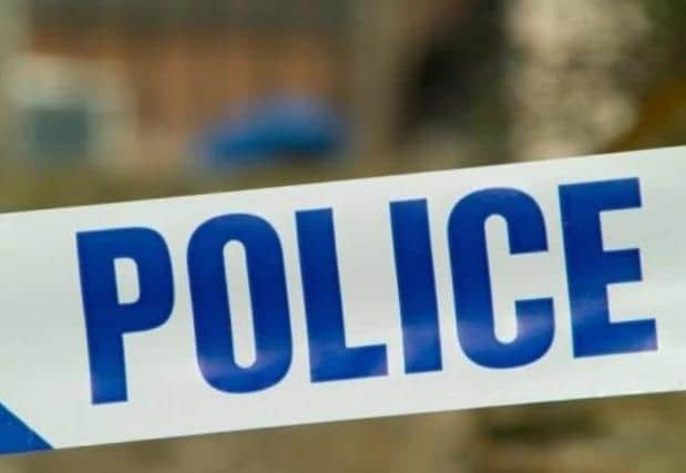 Police were at the scene