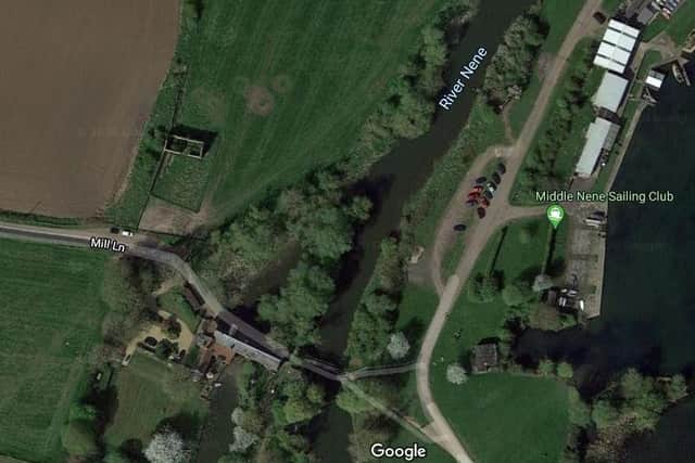The area where the swan was last seen