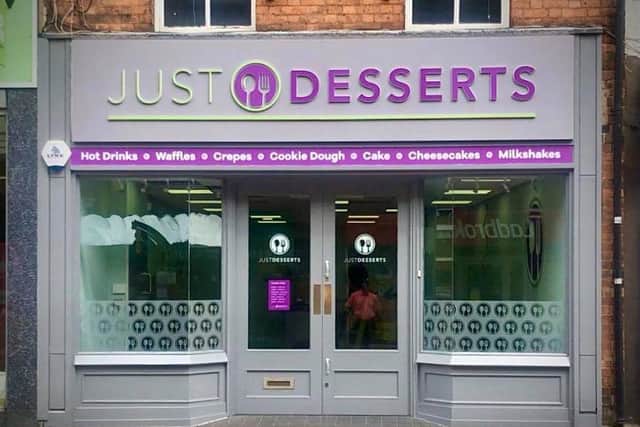Just Desserts in Kettering.