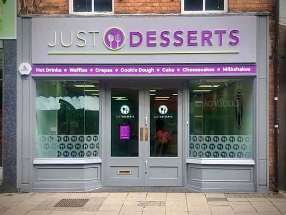 Just Desserts in Kettering.