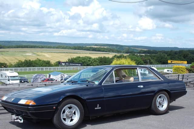 Phil Copson's distinctive 1973 Ferrari was stolen from a lock-up in Kingsthorpe