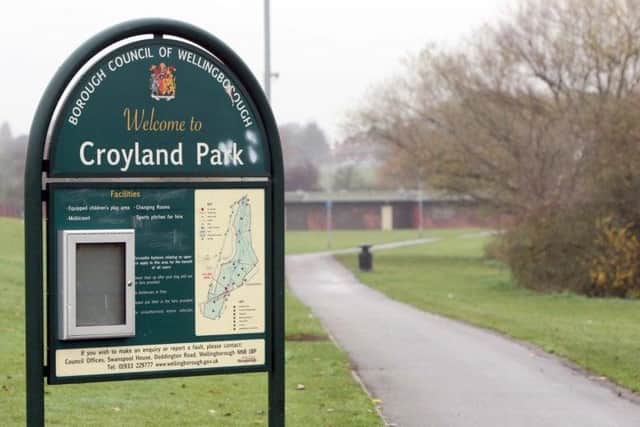 A girl was followed through Croyland Park yesterday