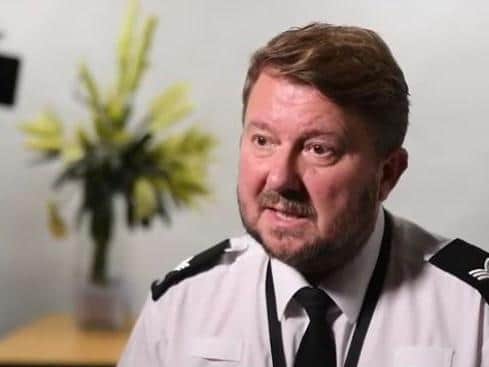 Sgt Sam Dobbs is chair of the Northants Police Federation