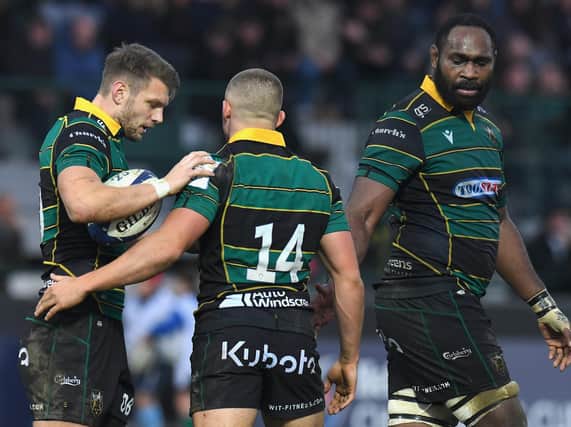 Saints will be bidding to claim the league title when rugby resumes