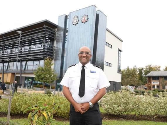 Supt Murray is leading Northants Police in the north of the county