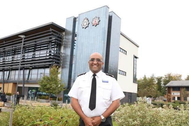 Supt Murray is leading Northants Police in the north of the county