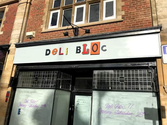 Deli Bloc will be opening this Saturday