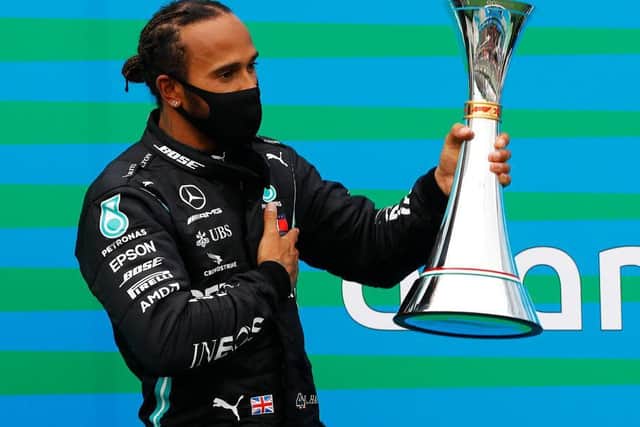 Lewis Hamilton will head to Silverstone next week after making it back-to-back wins in Hungary on Sunday. Photo: Getty Images