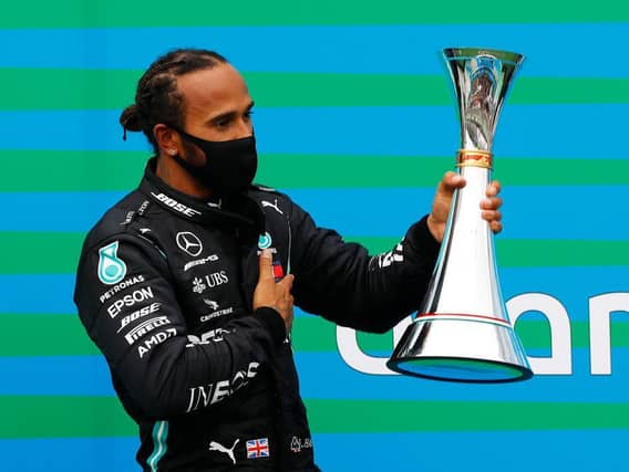Lewis Hamilton will head to Silverstone next week after making it back-to-back wins in Hungary on Sunday. Photo: Getty Images