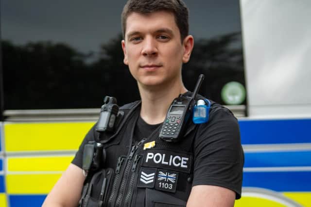 Sgt Ollie Charter. Credit: Northants Police