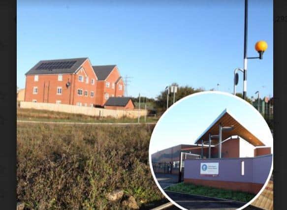 Little Stanion Primary School was funded by Northants County Council - but the developer agreed to repay 2m in S106 payments to fund that outlay