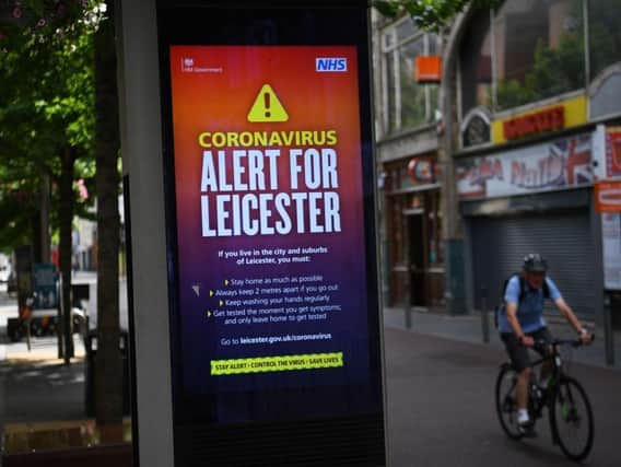 Leicester was ordered into lockdown 3 weeks ago  now fears are growing Northampton could follow. Photo: Getty Images
