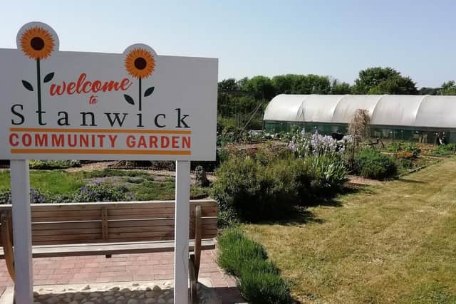 Stanwick Community Garden.