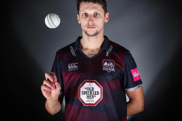 Northants bowler Jack White