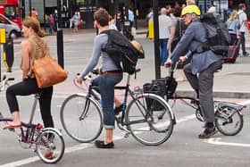 Cyclists file image