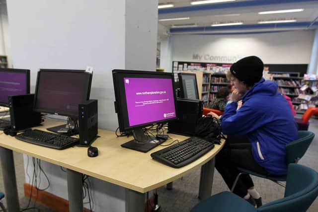 Internet access at the libraries will be by appointment only.