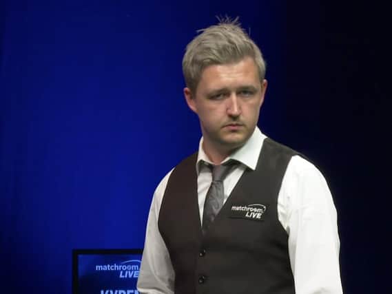 Kyren Wilson was sporting a new hair colour when he took part in the Matchroom.Live Championship League in Milton Keynes, which saw competitive snooker return during the lockdown in June. The Kettering star is now preparing for the Betfred World Championship. Picture courtesy of World Snooker Tour