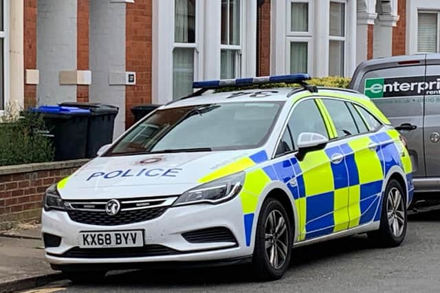 Police were called after youngsters got into a derelict building in Rushden (file picture)