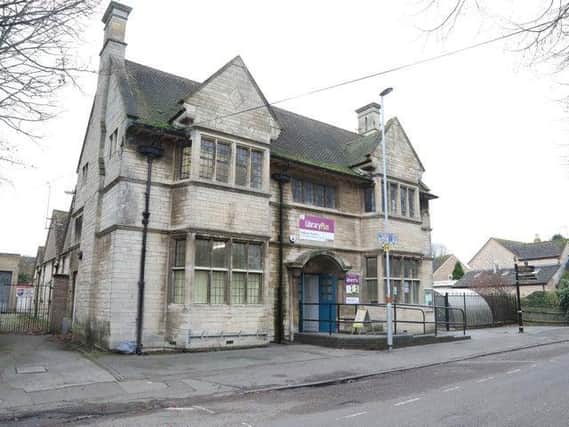 The former library building in Higham.