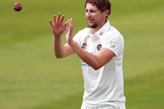 Jack White enjoyed his first bowl for Northants in the two-day friendly with Middlesex