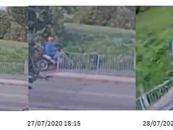Can you help police identify either of these riders?