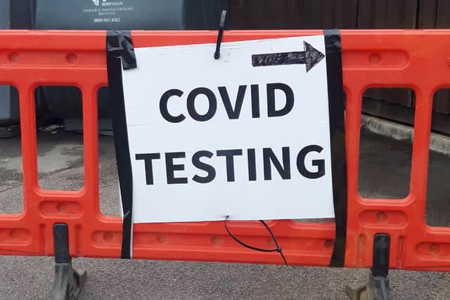 Coronavirus testing has been ramped up across the county