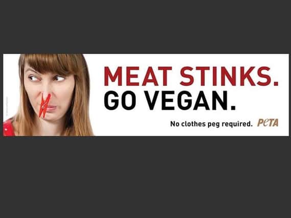 Peta is planning the billboards for Kettering