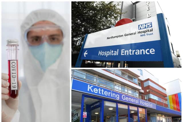 Covid-19 has claimed 529 lives in Northamptonshire's two main hospitals
