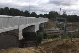 There will be partial closures on the A45 this month as Network Rail completes the final stages of its work to upgrade Higham Road bridge