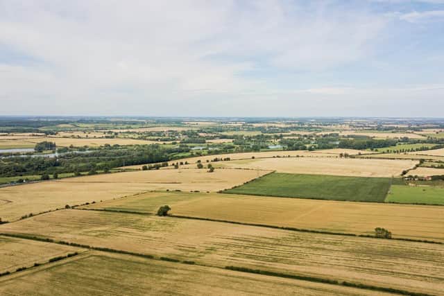 The land looking from Thrapston towards Titchmarsh
