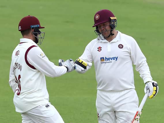 Charlie Thurston and Adam Rossington put together a record sixth-wicket stand