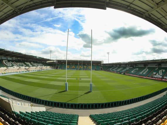 There was one positive test at Franklin's Gardens this week