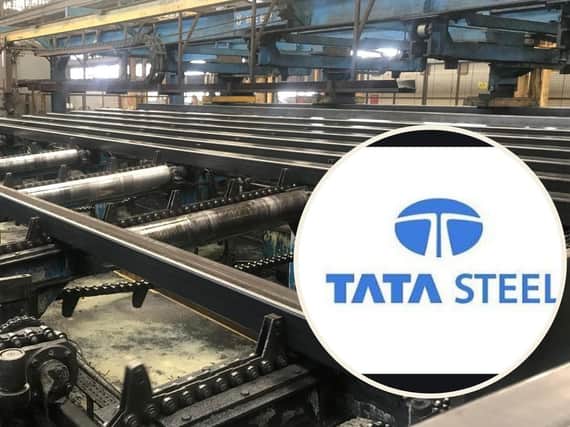 Corby's Tata steel plant in Weldon Road