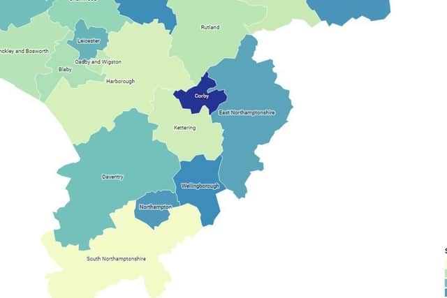 Map of Smoking Prevalence