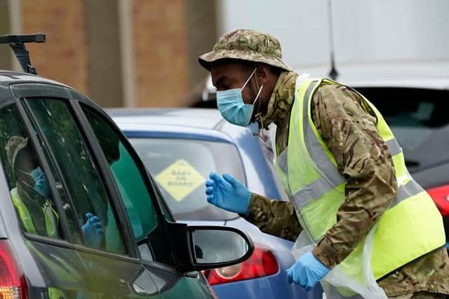 Extra testing facilities have been deployed across the county. Photo: Getty Images