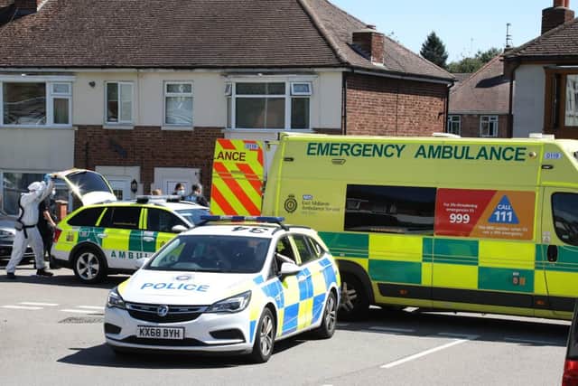 There is a large emergency response in Silverwood Road, Kettering