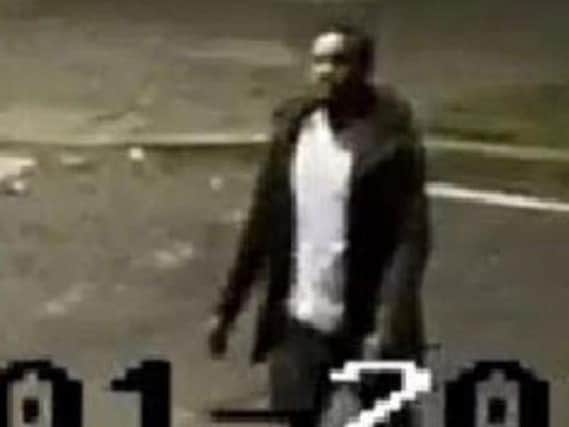 Police CCTV footage of Obi Forgive in Corby