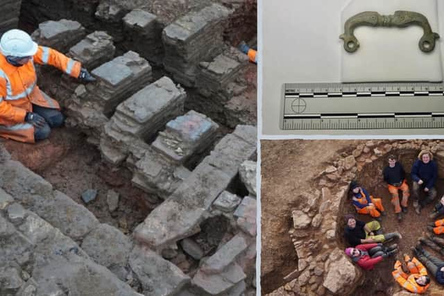 The fascinating dig has unearthed some local treasures
