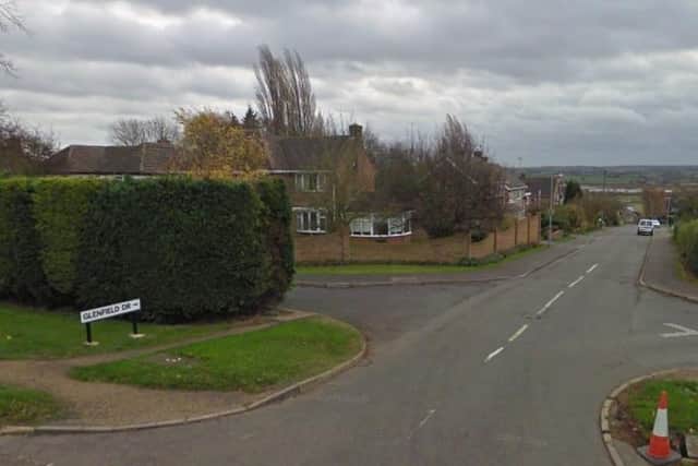 The goods were stolen from a garage in Great Doddington.