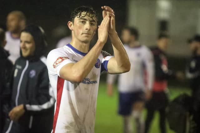 Sam Brown has left AFC Rushden & Diamonds and signed for league rivals Banbury United
