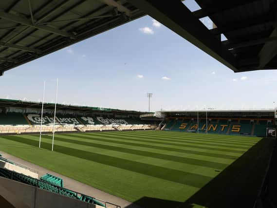 Franklin's Gardens will host Saints' clash with Wasps on Sunday