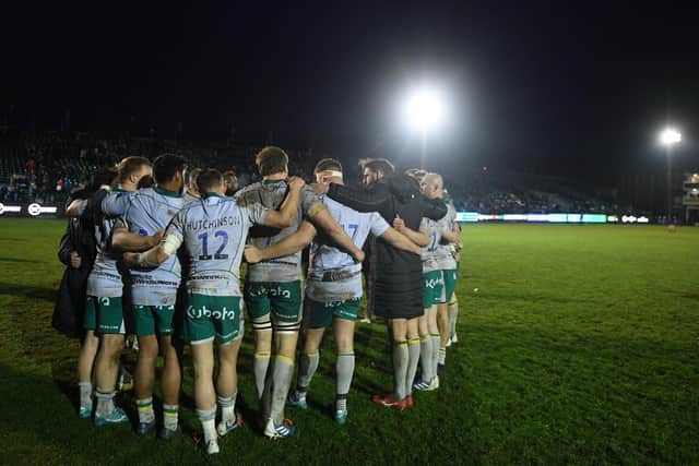 Saints will form a huddle before kick-off against Wasps