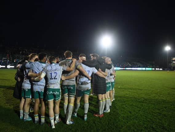 Saints will form a huddle before kick-off against Wasps