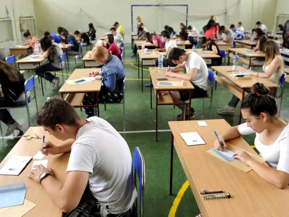 Pupils did not have to sit their exams this year and instead will get grades awarded based on teacher estimates
