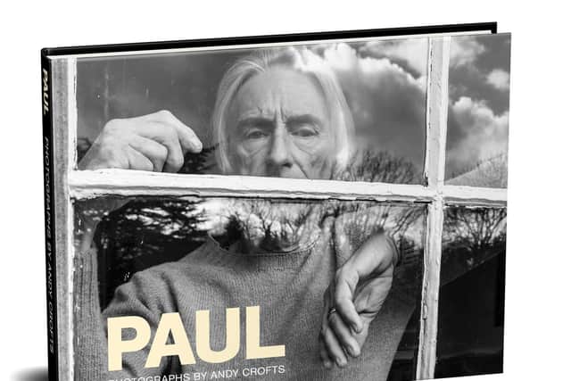 A mock-up of the cover of Andy Crofts' new book, Paul