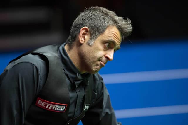 The great Ronnie O'Sullivan is chasing a sixth world title at the Crucible
