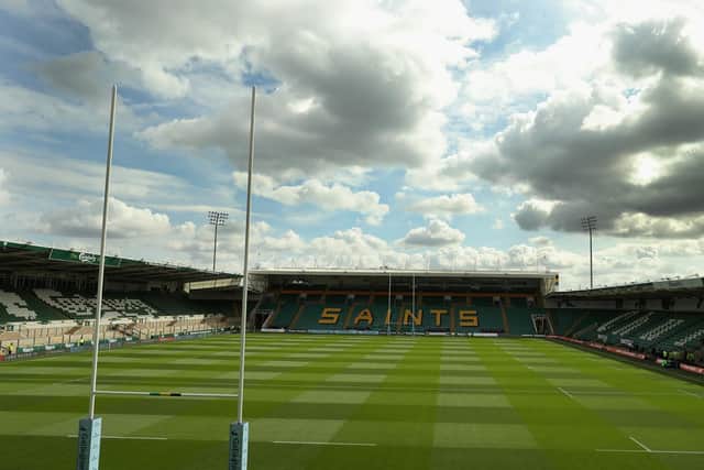 Franklin's Gardens will host Saints' clash with Wasps on Sunday