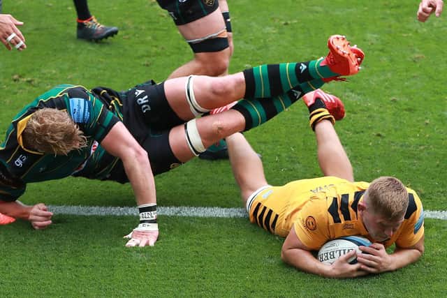 Jack Willis scored for Wasps